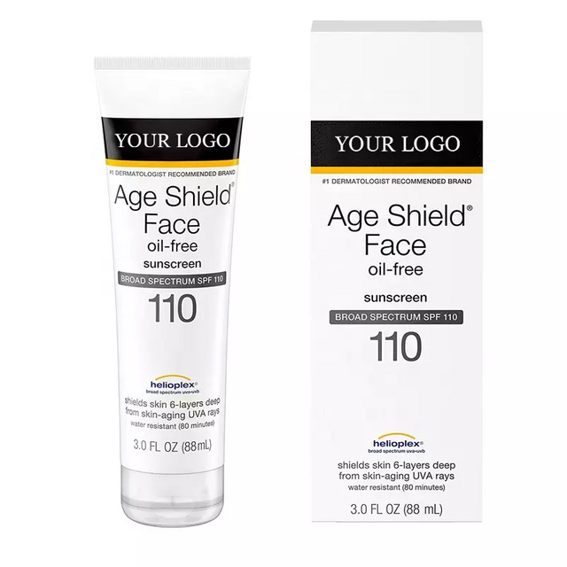 निजी लेबल प्राकृतिक सनस्क्रीन लोशन एसपीएफ़ 110 मॉइस्चराइज़र व्हाइटनिंग ऑर्गेनिक सनस्क्रीन क्रीम