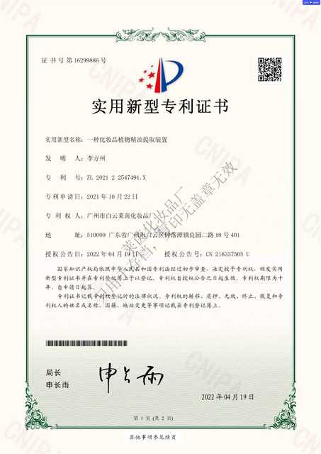 उपयोगिता मॉडल पेटेंट