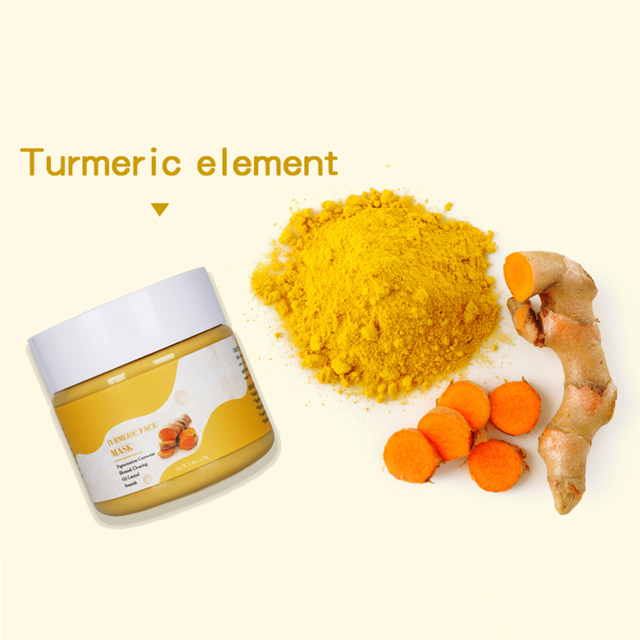 निजी लेबल हल्दी मिट्टी फेस मास्क